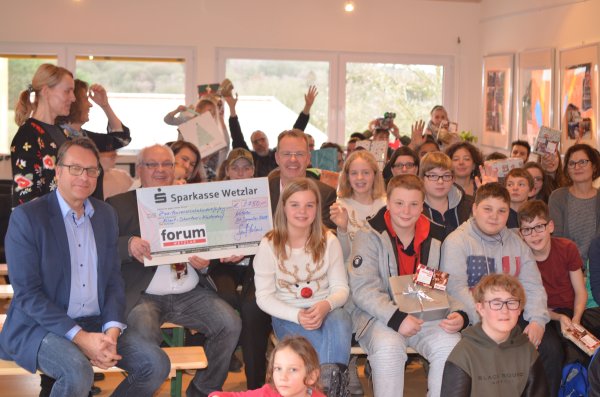 Spendenübergabe Forum Wetzlar