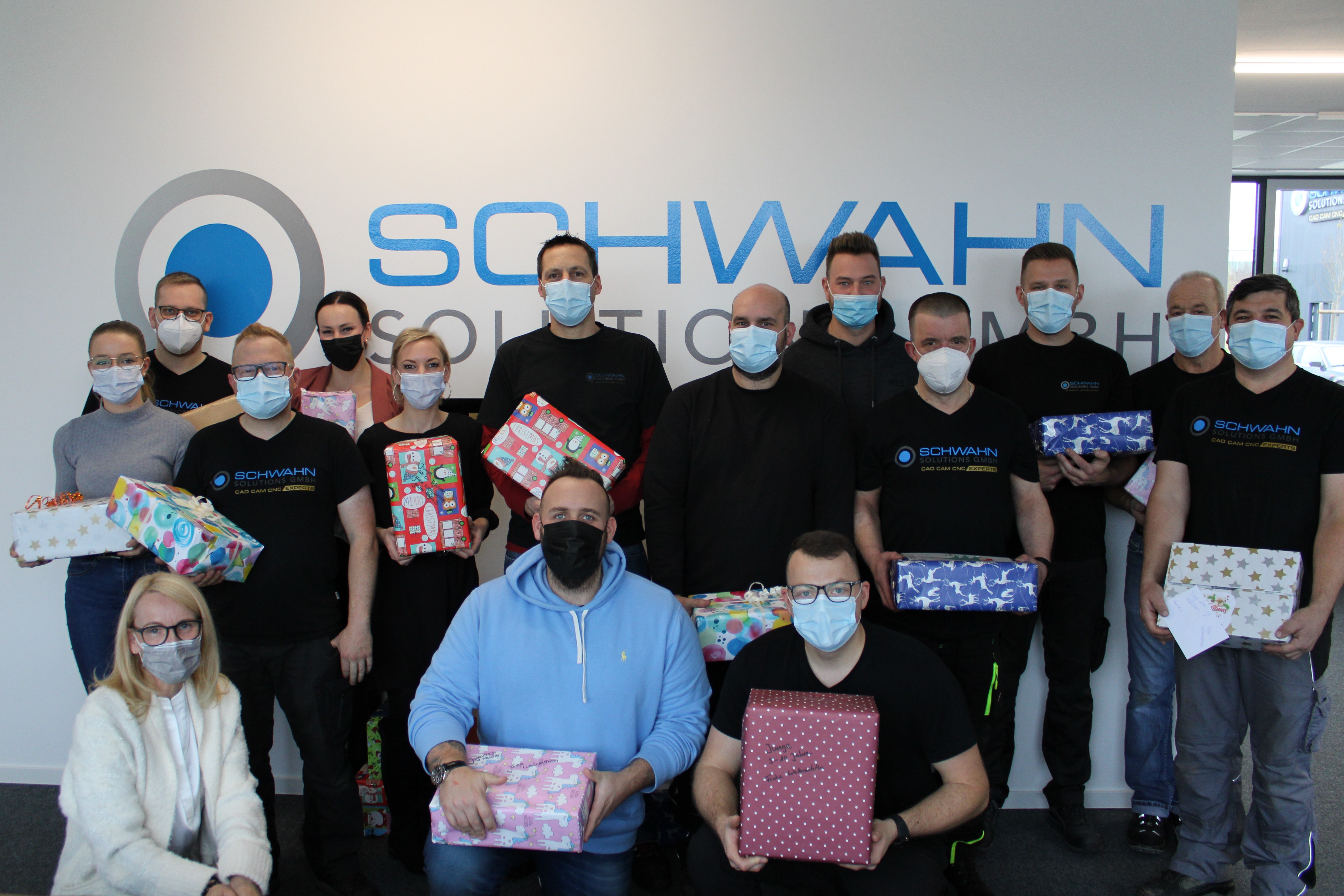 Geschenkeaktion der Firma Schwahn-Solutions GmbH