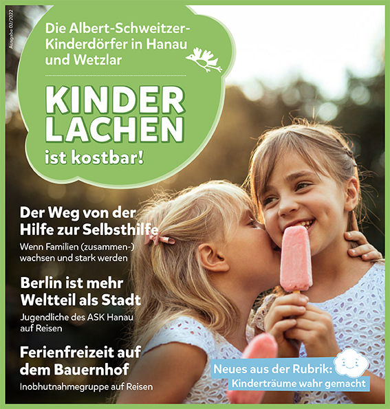 Kinderlachen ist kostbar, Ausgabe 02/2022