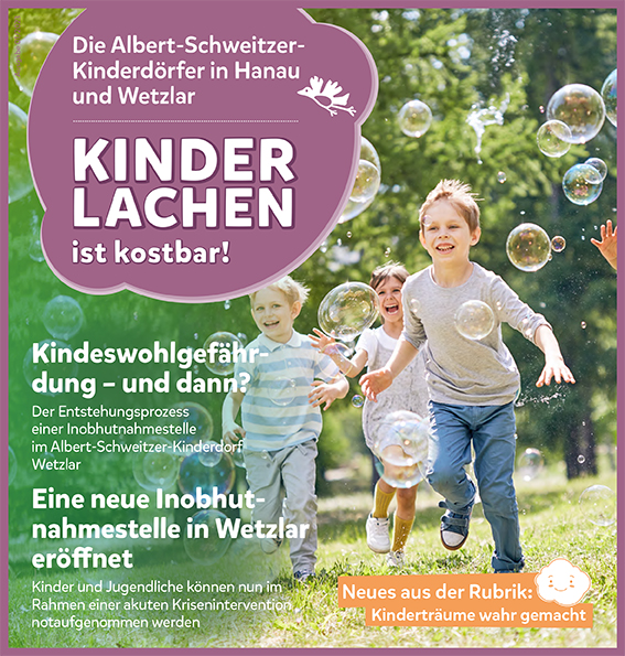Kinderlachen ist kostbar, Ausgabe 01/2023
