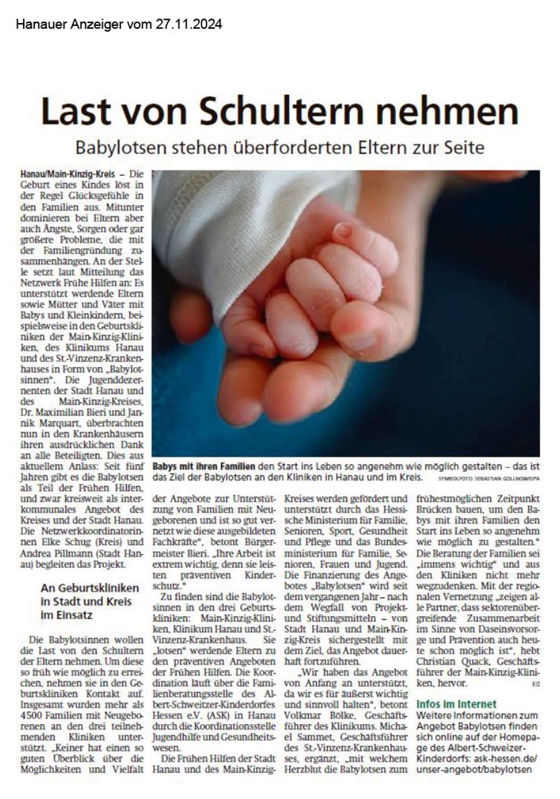Last von Schultern nehmen