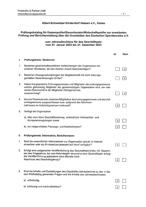 Prüfungskatalog 2023
