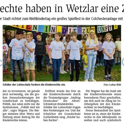 Kinderrechte haben in Wetzlar eine Zukunft