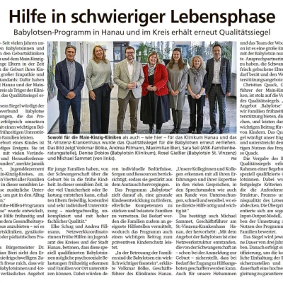 Hilfe in schwieriger Lebensphase