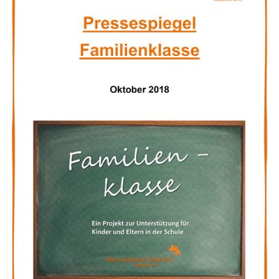 Pressespiegel Familienklassen