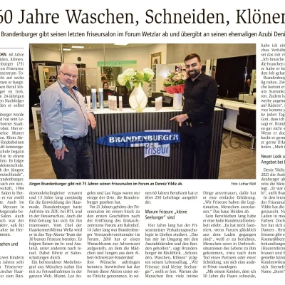 60 Jahre Waschen, Schneiden, Klönen